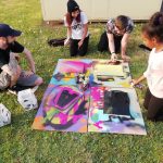 Street Arts Hire graffiti session