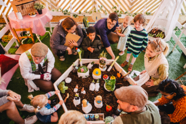 Photos By Louis
The Vegetable Nannies
The Let’s Grow Pop-Up Allotment